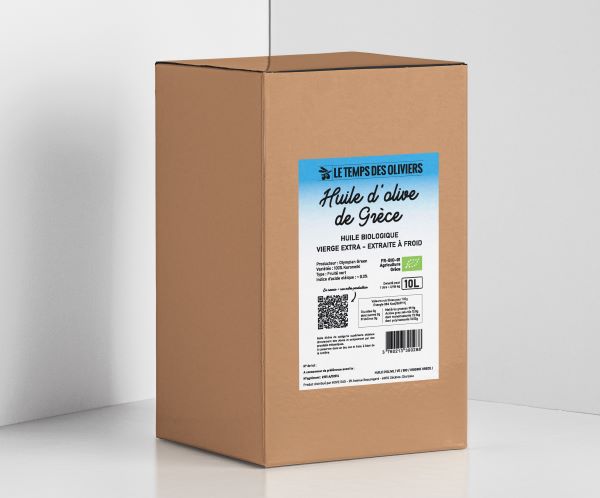 Huile d'olive vierge extra fruitée vert bio - 1