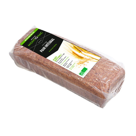 Pain longue conservation  intégral montignac bio tranché - 1