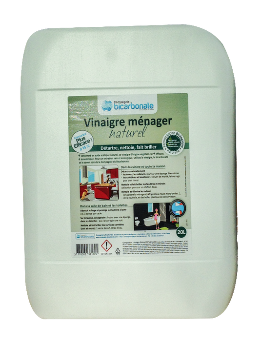 Vinaigre ménager concentré neutre à 14° - 1