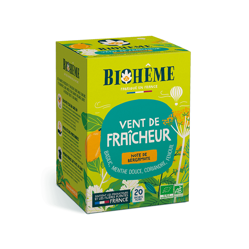 Biohême -- Vent de Fraîcheur - 20 infusettes