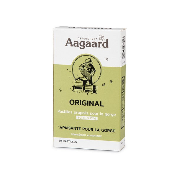 Aagaard -- Pastilles propolis original - 30 pastilles