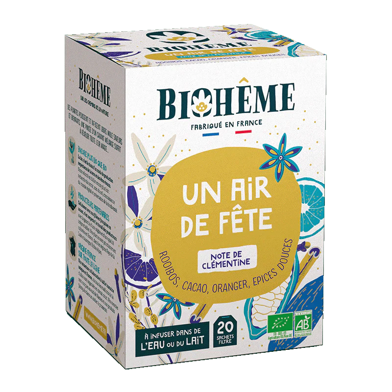 Biohême -- Un air de fête - 20 infusettes